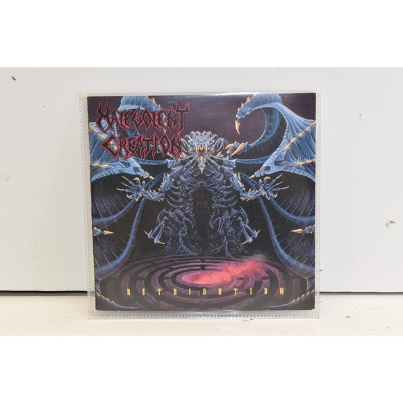 Malevolent Creation - Retribution CD 1992 The All Blacks / Roadrunner Records